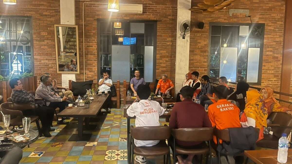 GR Sulsel Sulsel Ngopi Bareng Ketua Dewan Pakar DPP GR, Bahas Arah Nasional dan Konsolidasi Organisasi