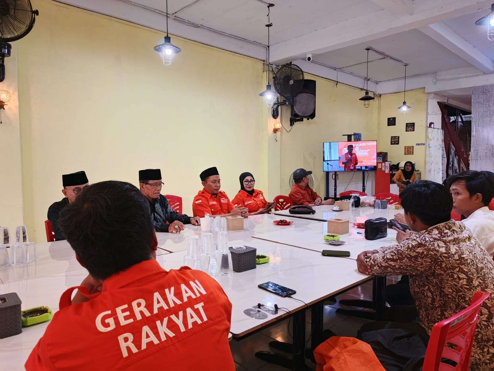 Gerakan Rakyat Sulsel Bahas Konsolidasi Organisasi dan Progres Partai